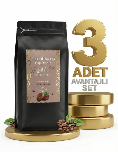 Emu Gold Espresso Kahve 3x1000 Gr - EMU