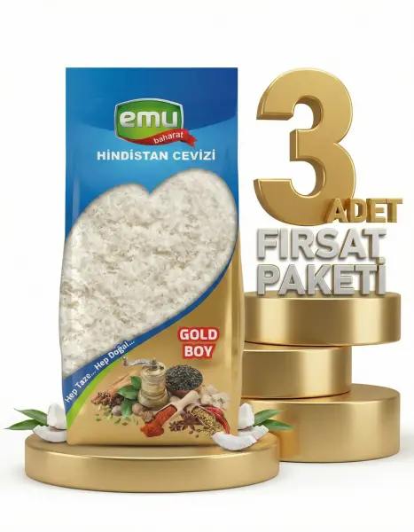Emu Hindistan Cevizi 3x130 Gr - 1