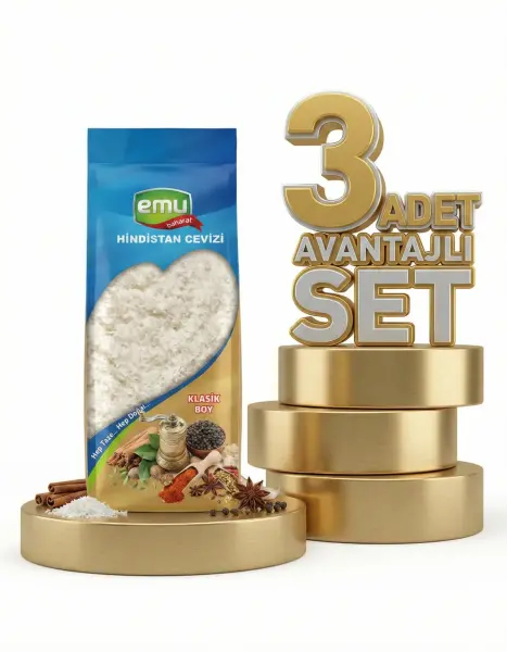 Emu Hindistan Cevizi 3x40 Gr - 1