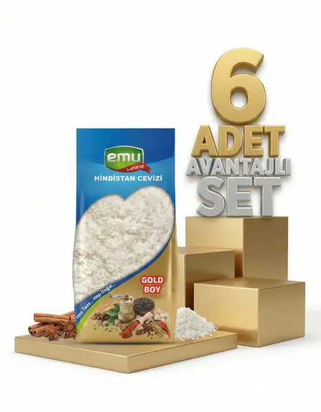 Emu Hindistan Cevizi 6x130 Gr - 1