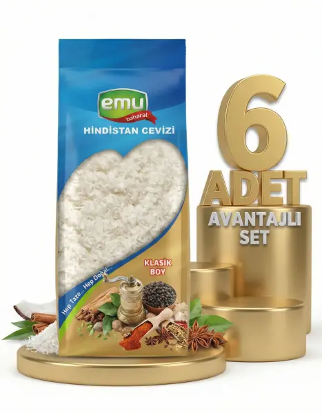 Emu Hindistan Cevizi 6x40 Gr - 1
