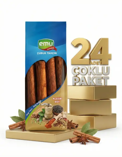 Emu Kabuk Tarçın 24x30 Gr - 1
