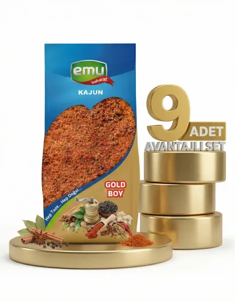 Emu Kajun Patates Baharatı 9x150 Gr - 1