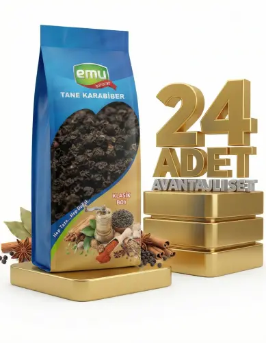 Emu Karabiber Tane 24x40 Gr - Emu