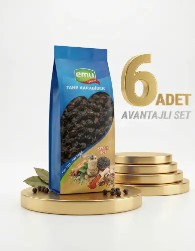 Emu Karabiber Tane 6x40 Gr - Emu