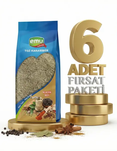 Emu Karabiber Toz 6x40 Gr - 1