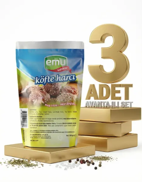 Emu Köfte Harcı 3x100 Gr - 1