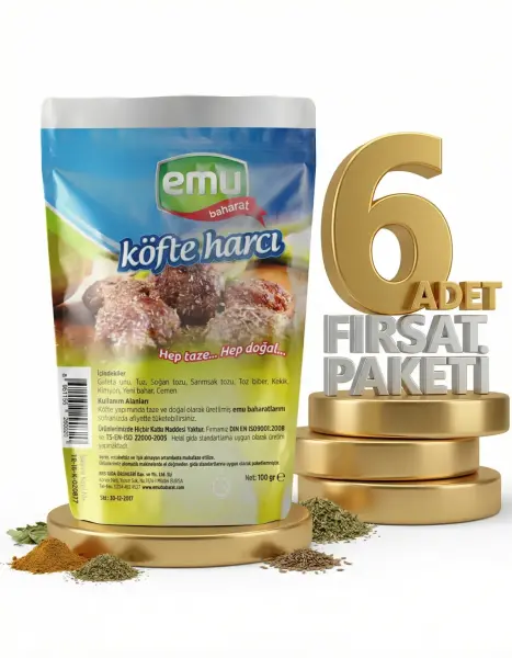 Emu Köfte Harcı 6x100 Gr - 1