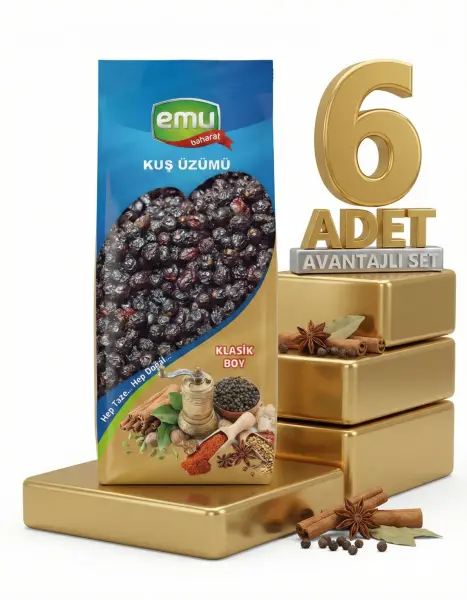 Emu Kuş Üzümü 6x40 Gr - 1