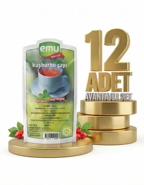 Emu Kuşburnu Çay 12x120 Gr - 1