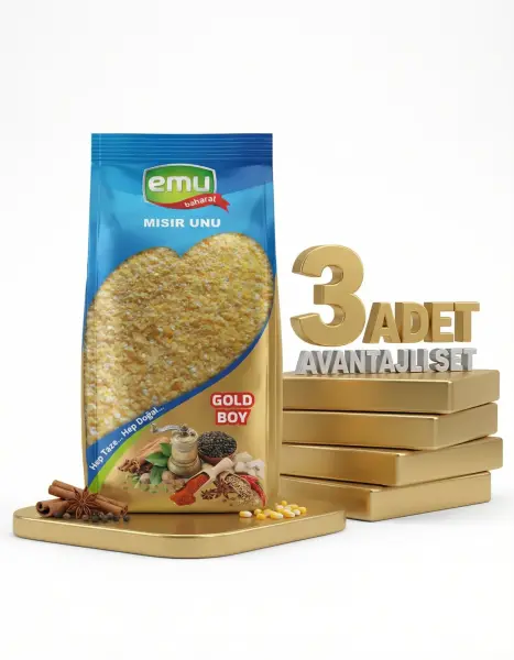 Emu Mısır Unu 3x250 Gr - 1