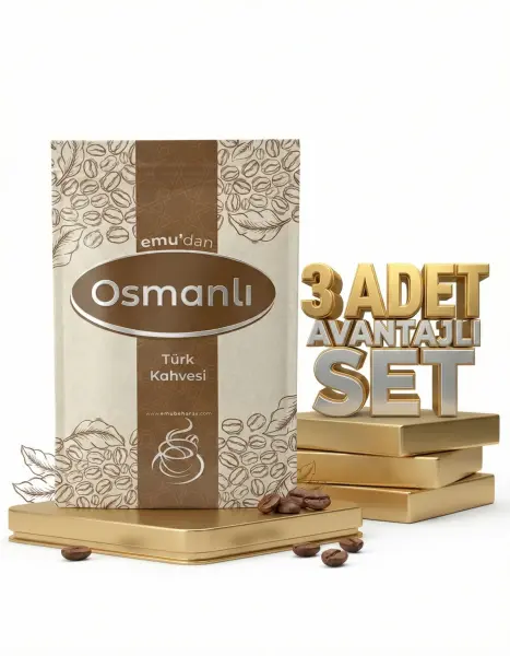 Emu Osmanlı Türk Kahvesi 3x150 Gr - 1