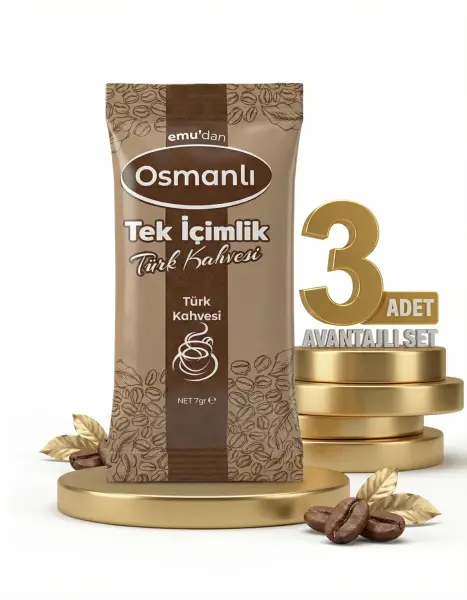 Emu Osmanlı Türk Kahvesi 3x7 Gr - 1