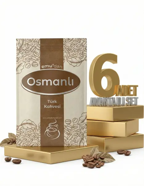 Emu Osmanlı Türk Kahvesi 6x150 Gr - 1