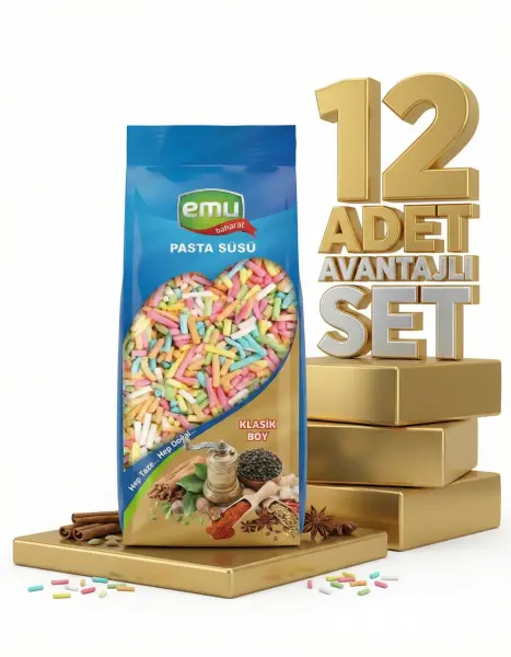 Emu Pasta Süsü 12x50 Gr - 1