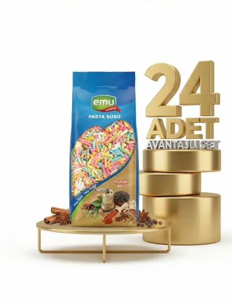 Emu Pasta Süsü 24x50 Gr - 1