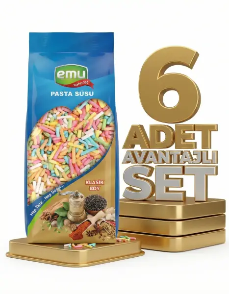 Emu Pasta Süsü 6x50 Gr - 1