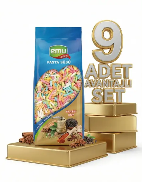 Emu Pasta Süsü 9x50 Gr - 1