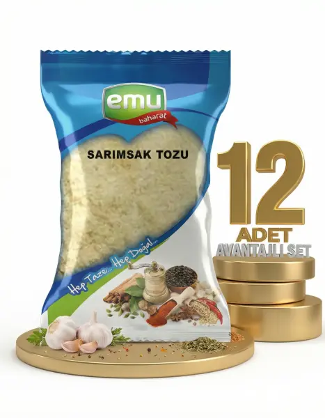 Emu Sarımsak Tozu 12x40 Gr - 1