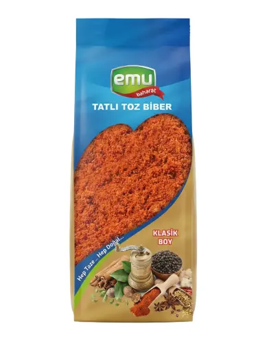 Emu Tatlı Toz Biber 60 Gr - Emu