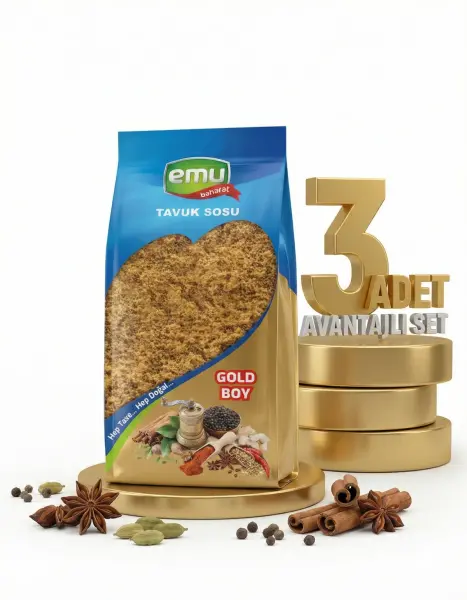 Emu Tavuk Sosu 3x150 Gr - 1