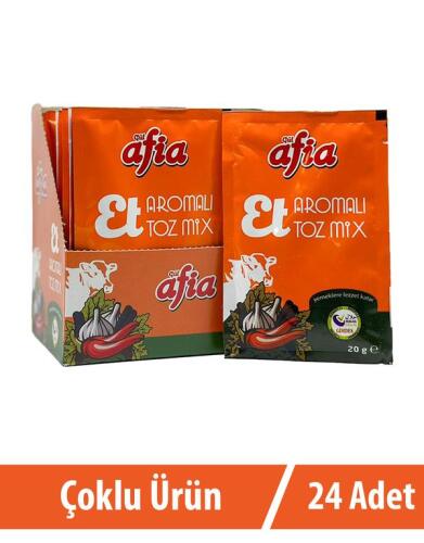 Afia Et Aromalı Toz Mix 24x20 Gr - 1