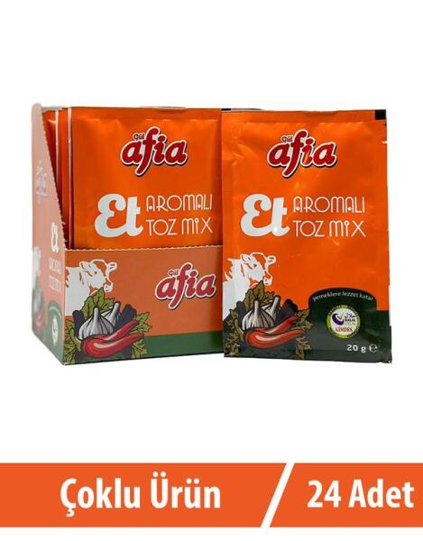 Afia Et Aromalı Toz Mix 24x20 Gr - 1