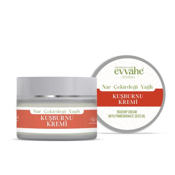 Evvahe Kuşburnu Kremi (Doğal Vazelin) 30 Ml - 1