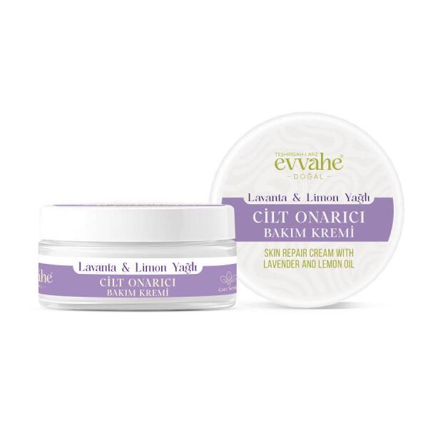 Evvahe Lavanta ve Limon Yağlı Cilt Onarıcı Bakım Kremi 50 Ml - 1
