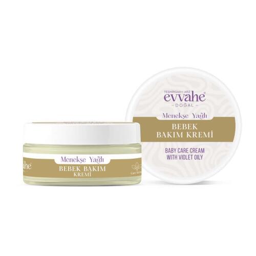 Evvahe Menekşe Yağlı Bebek Bakım Kremi - EVVAHE