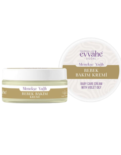 Evvahe Menekşe Yağlı Bebek Bakım Kremi - EVVAHE