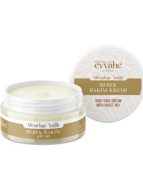 Evvahe Menekşe Yağlı Bebek Bakım Kremi - 1