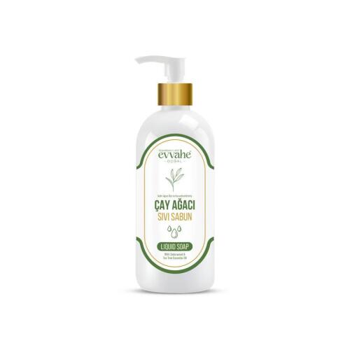 Evvahe Sedir Ağacı Özü İle Kuvvetlendirilmiş Çay Ağacı Yağlı Sıvı Sabun 400 Ml - EVVAHE