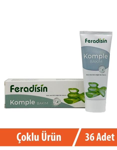 Feradisin Aloe Vera Özlü Diş Macunu 36x75 Ml - 1