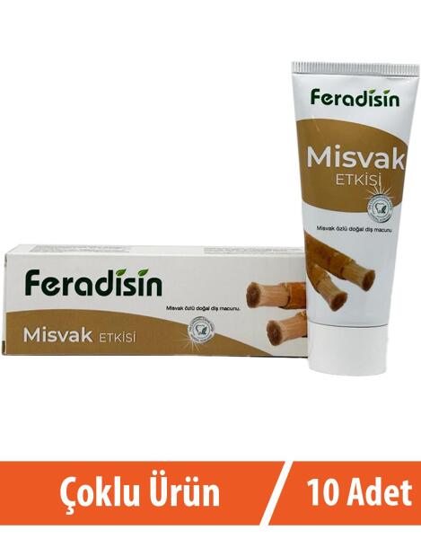 Feradisin Misvak Özlü Diş Macunu 10x75 Ml - 1