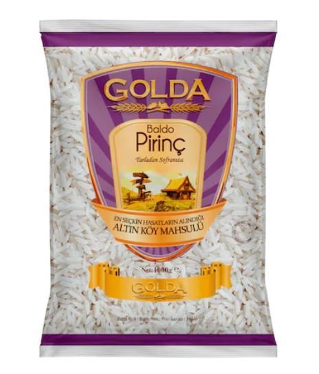 Golda Baldo Pirinç 1 Kg - 1