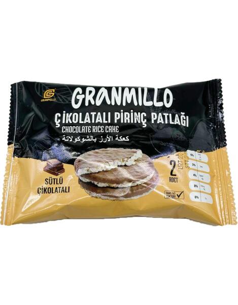 Granmillo Sütlü Çikolatalı Pirinç Patlağı 2li 50 Gr - 1