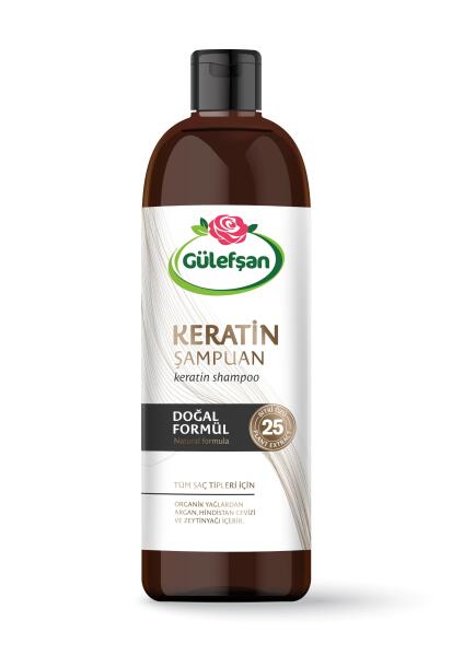 Gülefşan Bitkisel Keratin Doğal Formül Şampuan 400 Ml - 1