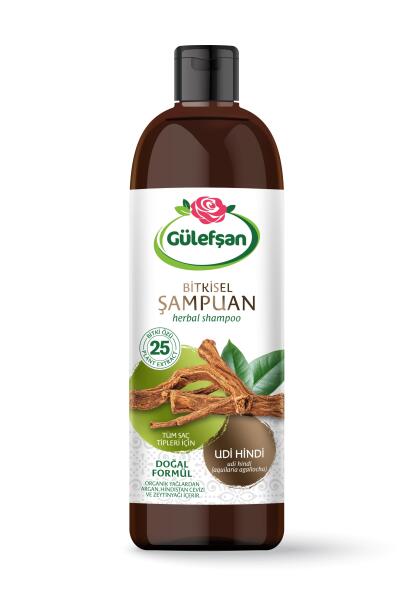 Gülefşan Bitkisel Udi Hindi Şampuan 400 Ml - 1