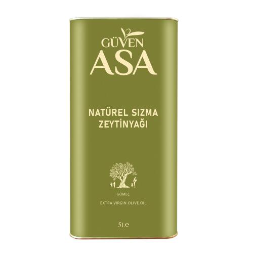 Güven Asa Ayvalık Naturel Sızma Teneke Zeytinyağı 5 Lt - 1