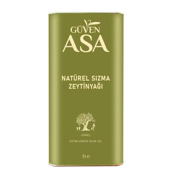 Güven Asa Ayvalık Naturel Sızma Teneke Zeytinyağı 5 Lt - 1