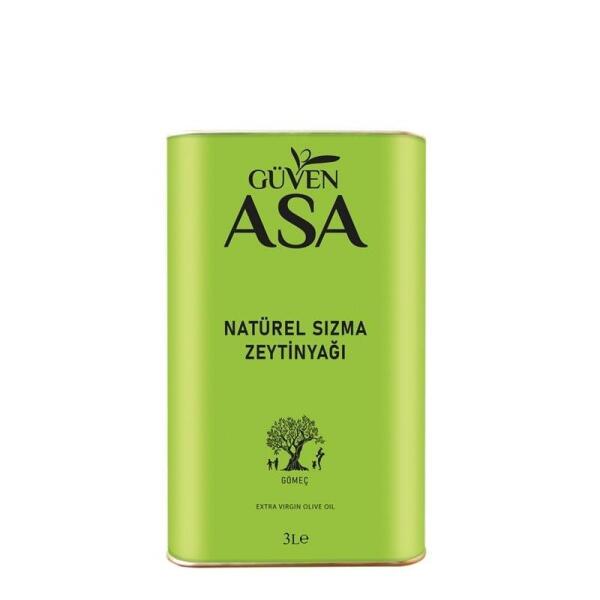 Güven Asa Ege Naturel Sızma Teneke Zeytinyağı 3 Lt - 1