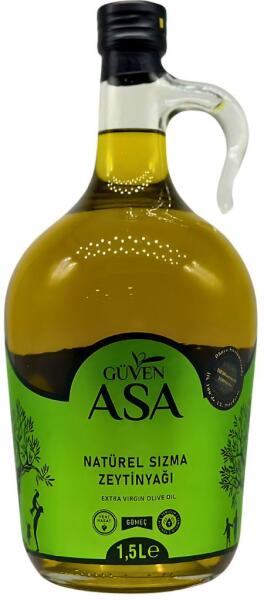 Güven Asa Natürel Sızma Cam Zeytinyağı 1,5 Lt - 1