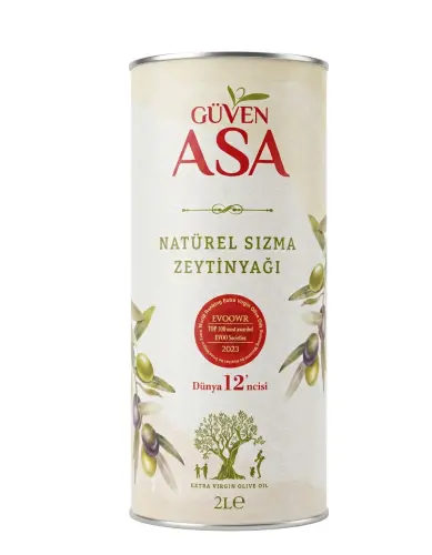 Güven Asa Natürel Sızma Teneke Zeytinyağı 2 Lt - GÜVEN ASA