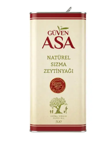 Güven Asa Natürel Sızma Teneke Zeytinyağı 5 Lt - GÜVEN ASA