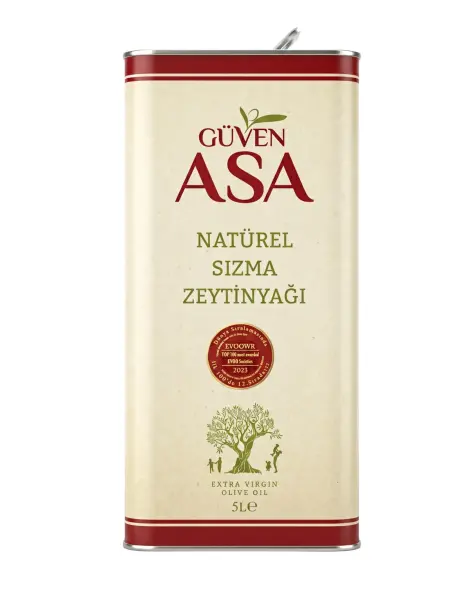 Güven Asa Natürel Sızma Teneke Zeytinyağı 5 Lt - 1
