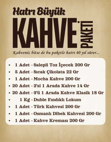 Hatrı Büyük Kahve Paketi - 2