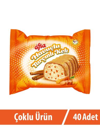 Havuç Tarçınlı Kek 40*40 Gr - 1