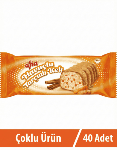 Afia Havuç Tarçınlı Kek 40*40 Gr - AFİA
