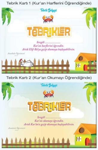 Hayrat Neşriyat Okul Öncesi Rahle Boy Elif-Ba - 6